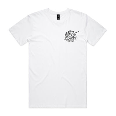 ascolour Mens staple Tee- Black Logo Lights Thumbnail