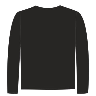 ascolour Mens general L/S Tee White Logo  Thumbnail