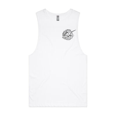 ascolour Mens Tank Black Logo Thumbnail
